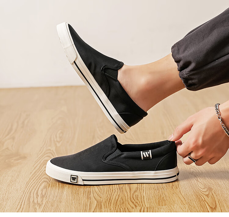 Кроссовки Warrior Canvas Shoes для мужчин, дышащие повседневные низкие кеды, артикул WXY-L571T, темно-синий, размер 41