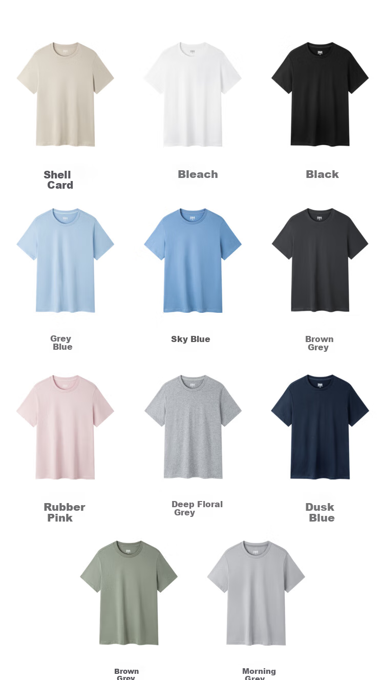 Мужская футболка Semir, летняя 2024, повседневная, с коротким рукавом, однотонная, с круглым вырезом, 100% хлопок