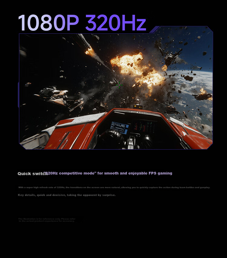 Игровой монитор MI REDMI G Pro 27U, 27 дюймов, 4K (3840x2160), 160 Гц, Mini-LED, Dolby Vision, HDR1000, PengpaiOS2, 1K 320 Гц