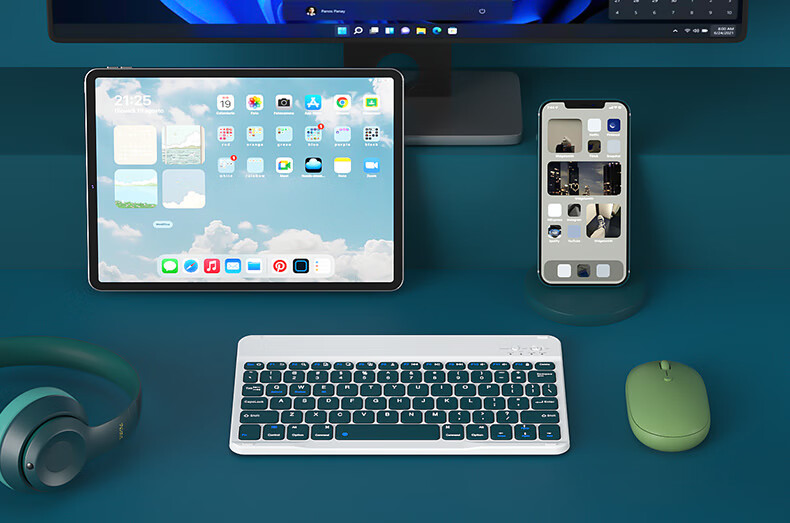 Чехол-книжка B.O.W Hangshi HC036K для iPad Air 4/Air 5, 10.9 дюйма, фиолетовый