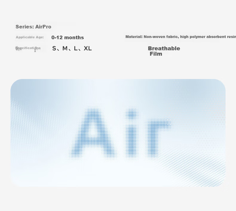 Подгузники Babycare Airpro, размер L, 22 шт. (9-14 кг), Летние ультратонкие и дышащие