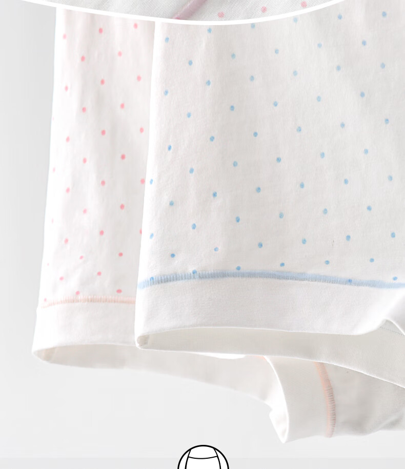 Трусы женские Ailier&ouluola, подростковые, хлопковые, модель 8299XXL, размер 2XL, 3 шт.