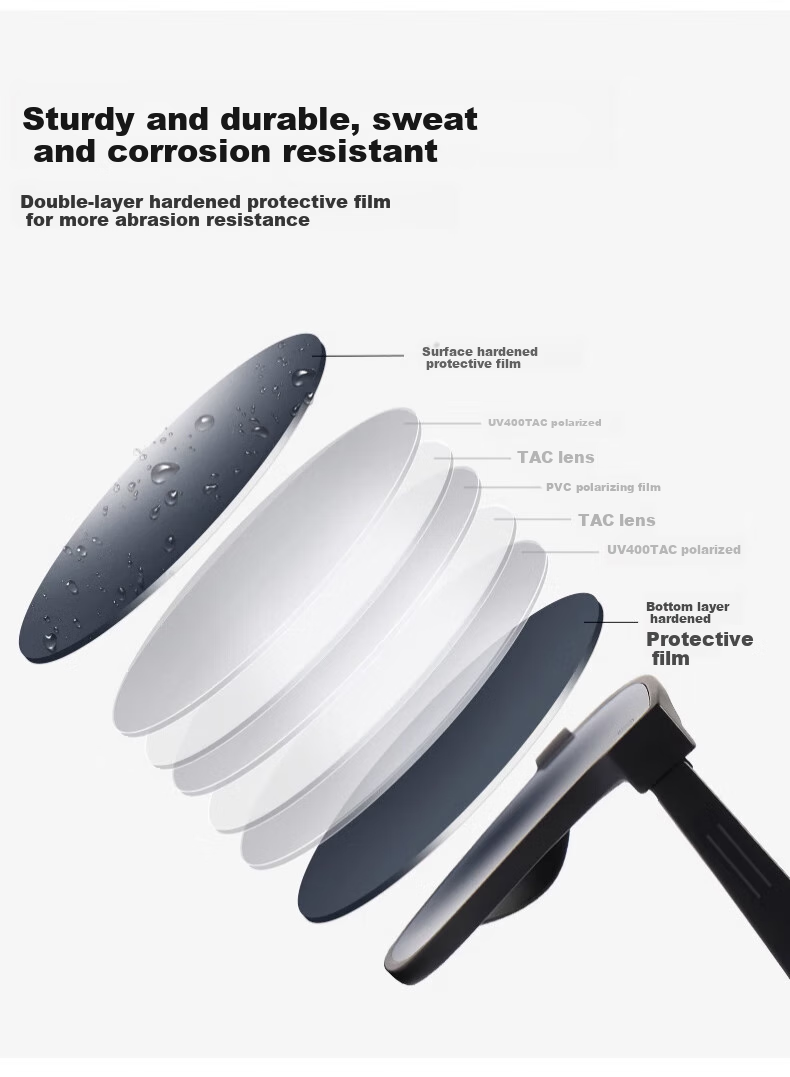 Солнцезащитные очки LESCA LUNETIER Ultra-Light, унисекс, с поляризацией, защита от УФ, коричневые