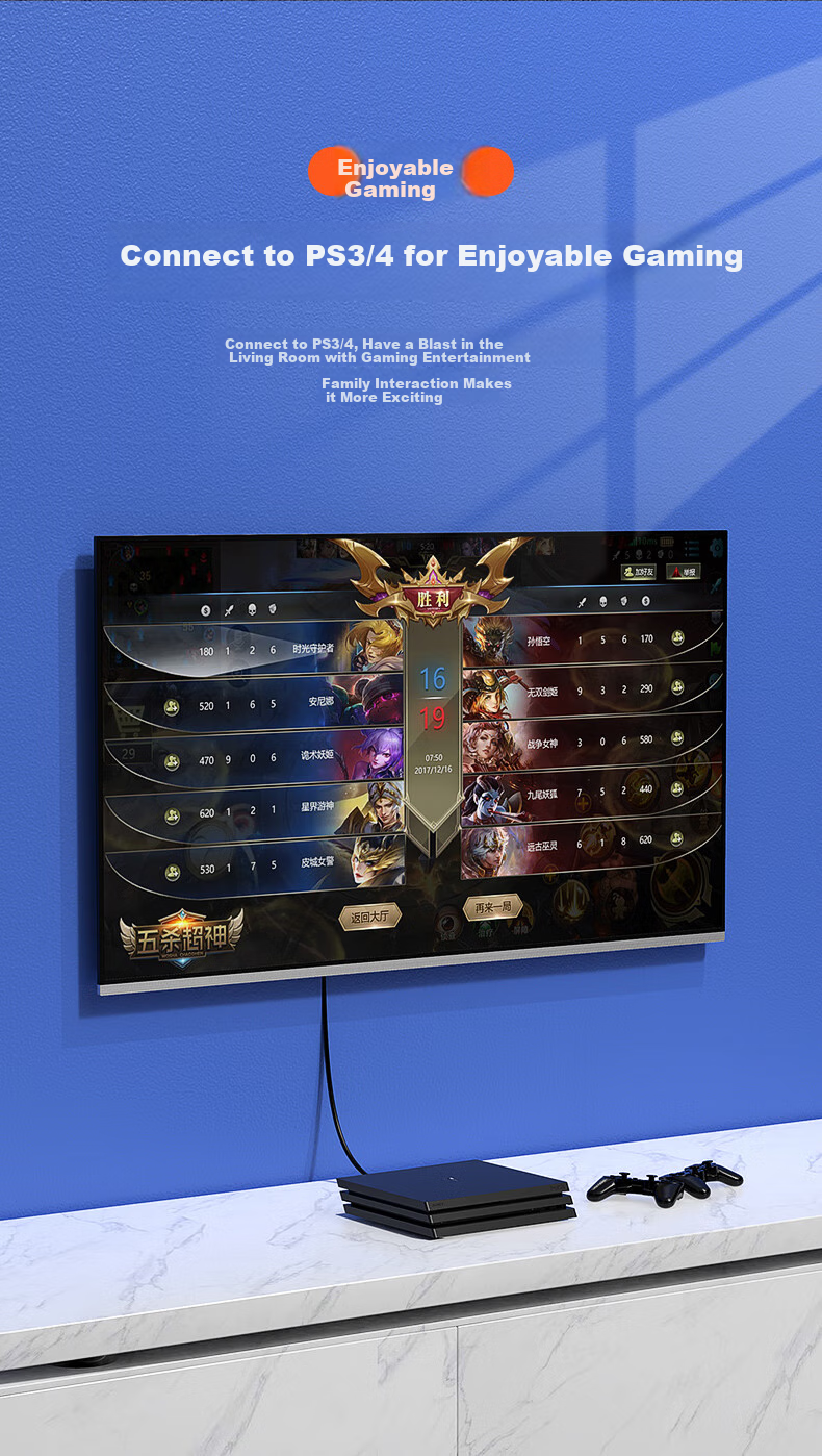 Кабель BIAZE HDMI версии 2.0, 4K, 1080P60Hz, для настольных ПК, ноутбуков, телевизоров, мониторов, тонкий гибкий кабель, 10 метров