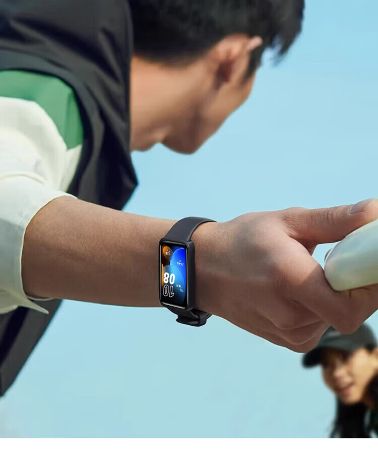 Ремешок Stiger для Huawei Band 10/9/8, сменный, дышащий, водонепроницаемый, грязеотталкивающий, для смарт-спортивных браслетов