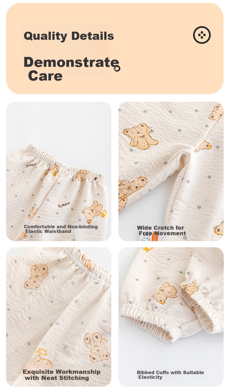 Детские штаны Babyprints от комаров, летние повседневные штаны для улицы, тонкие штаны-фонарики с эластичными манжетами, универсальный стиль, цветочный узор, размер 130