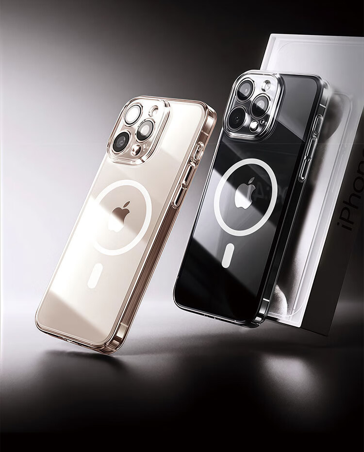 Чехол для Apple iPhone 13 Pro Max, Xuanka, прозрачный, противоударный, с защитой камеры, MagSafe