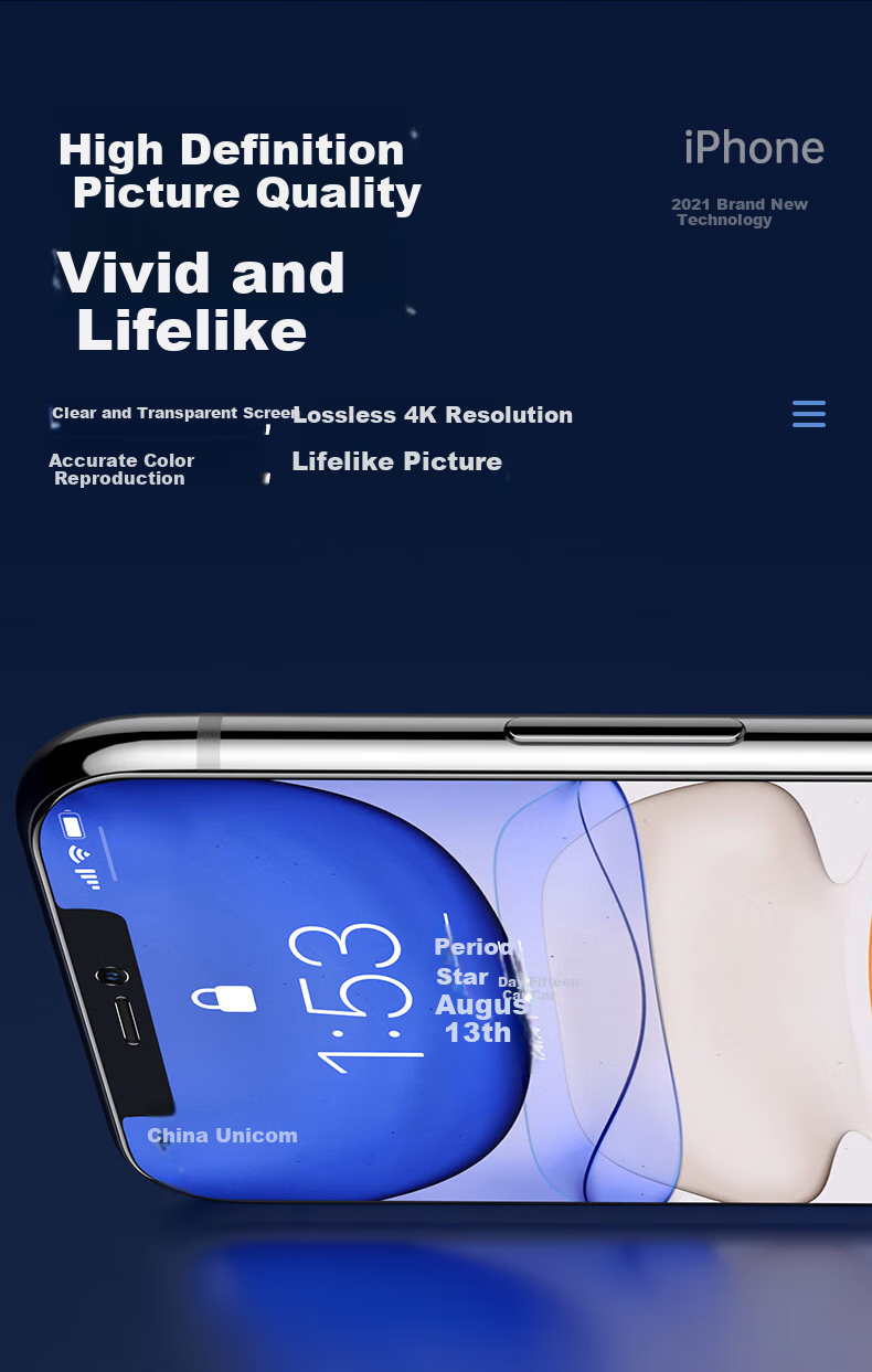 Защитное стекло для экрана KOOLIFE для Apple iPhone XR/11, ультратонкое, полное покрытие, HD Clear, защита от царапин, защита от отпечатков пальцев