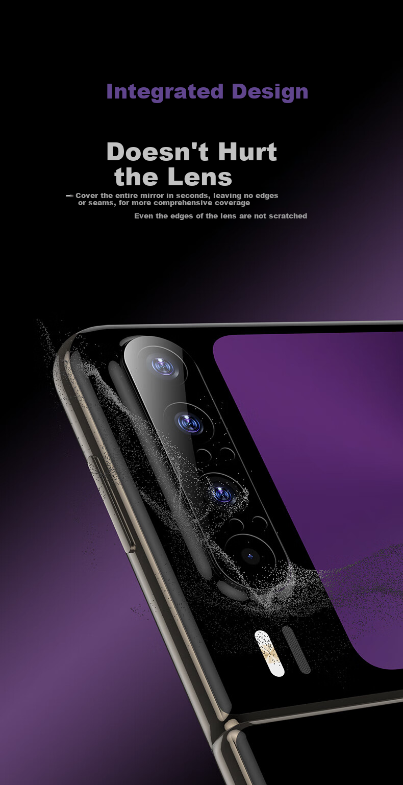 Защитная пленка Benks для задней камеры Huawei Pura X, из стекла Corning, противоударная, антибликовая, антиотпечатки