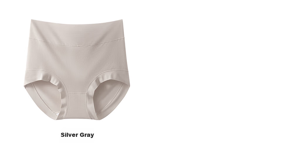 Женские трусы Guniangjia Xinjiang Long-Staple Cotton High-Waist Underwear, с легкой коррекцией живота, удлиненной ластовицей, антибактериальные, бесшовные, с высокой эластичностью, комфортные трусы большого размера