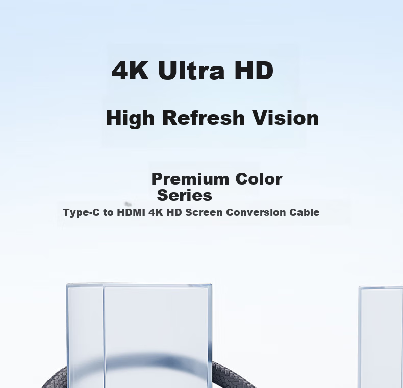 Кабель-адаптер ULT-unite USB Type-C на HDMI 2.0, 4K@120Hz, 2 метра, серебристый