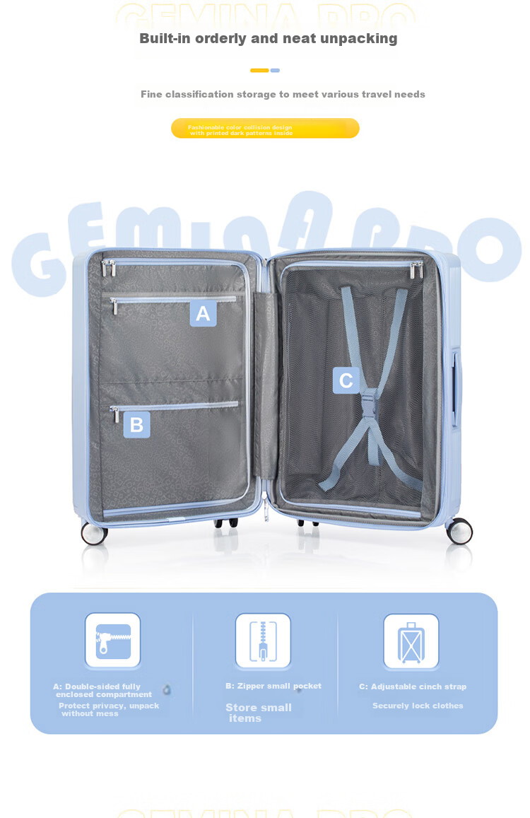 Чемодан AMERICAN TOURISTER 20-дюймовый, расширяемый, с кодовым замком, черный
