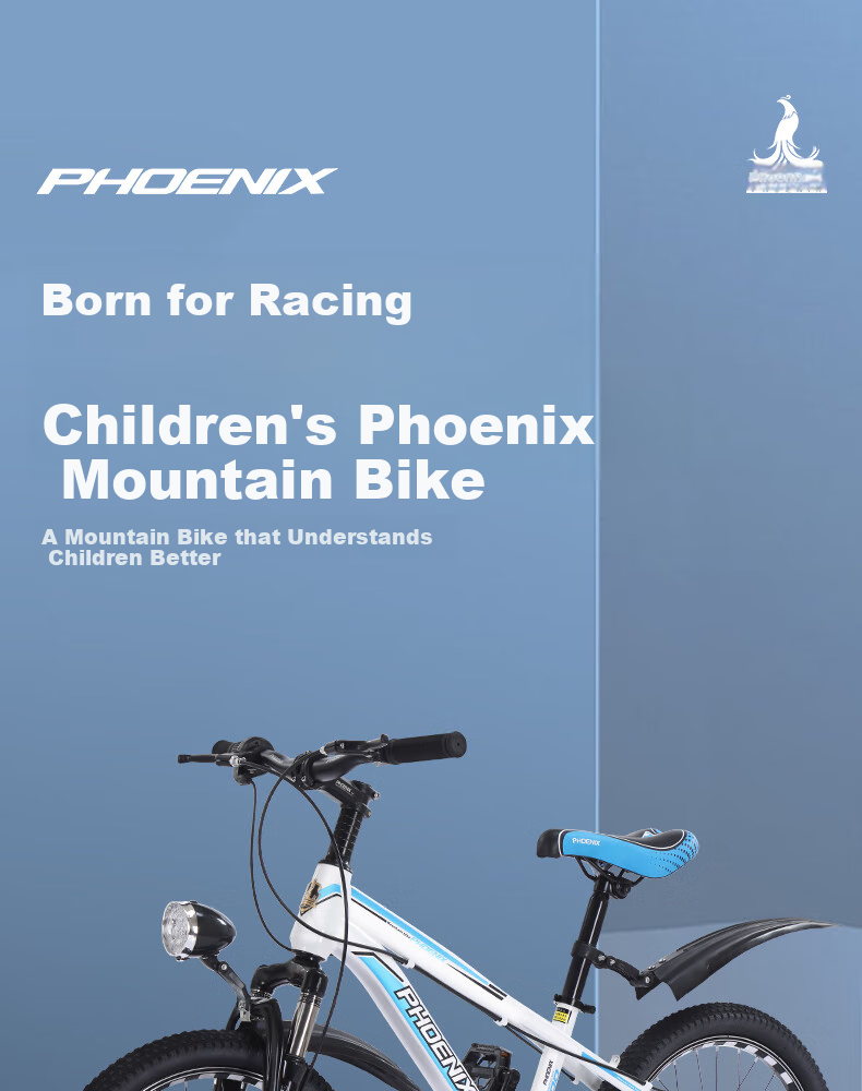 Детский велосипед Phoenix Chaoyue, горный, 22 дюйма, для мальчиков и девочек 6-15 лет, чернно-красный