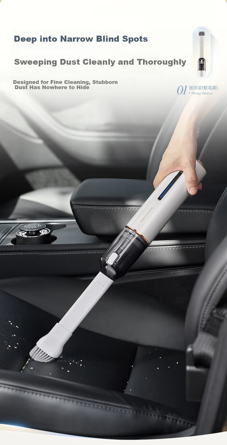 Беспроводной пылесос Morphy Richards MR3937, портативный, многоцелевой для дома и автомобиля, с функцией всасывания и выдувания, портативный воздушный насос для использования на открытом воздухе, мощное всасывание, легкая очистка