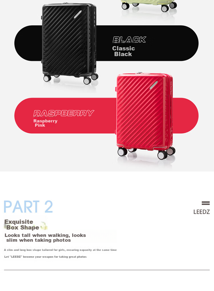 Чемодан AMERICAN TOURISTER, 24 дюйма, стильный, с кодовым замком, черный