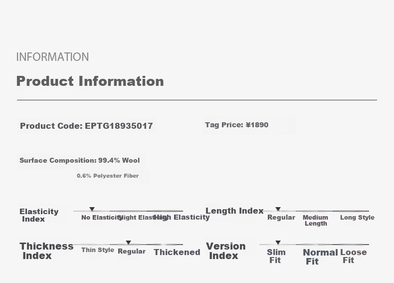 Брюки Goldlion Ziyouximan мужские классические, шерсть 99%, синие, размер 35