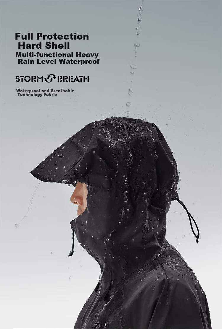 Мужская/Женская ветровка Pelliot Shanke, осенняя, ветрозащитная, водонепроницаемая, для альпинизма, цвет: розовый, размер L
