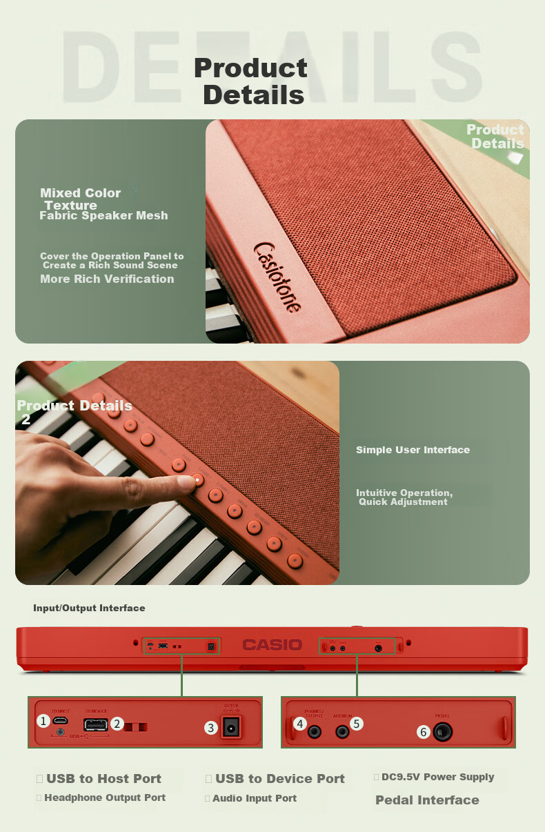 Электронное пианино CASIO