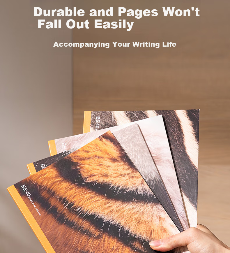 Блокнот NUSIGN Soft Cover Wireless Binding Notebook, 4 шт.