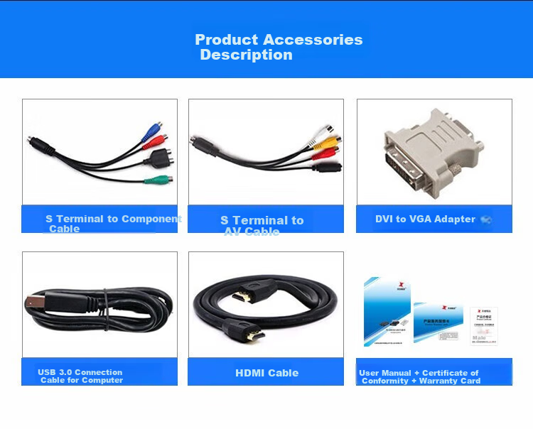 Видеозахват TCHD Video UB570pro, HDMI, USB 3.0, 1080P60, для стриминга, игр, вещания