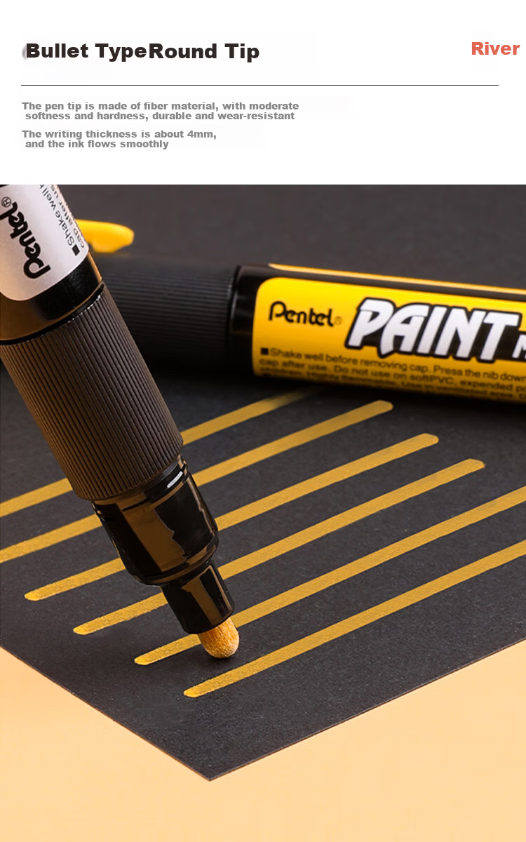 Маркер Pentel с круглым наконечником