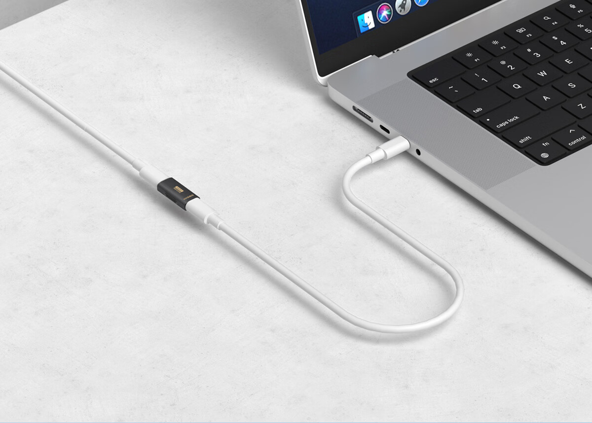 Адаптер Hagibis Type-C Female to Female USB4, удлинитель Thunderbolt 5, 40/80 Гбит/с, 100/240 Вт, 8K
