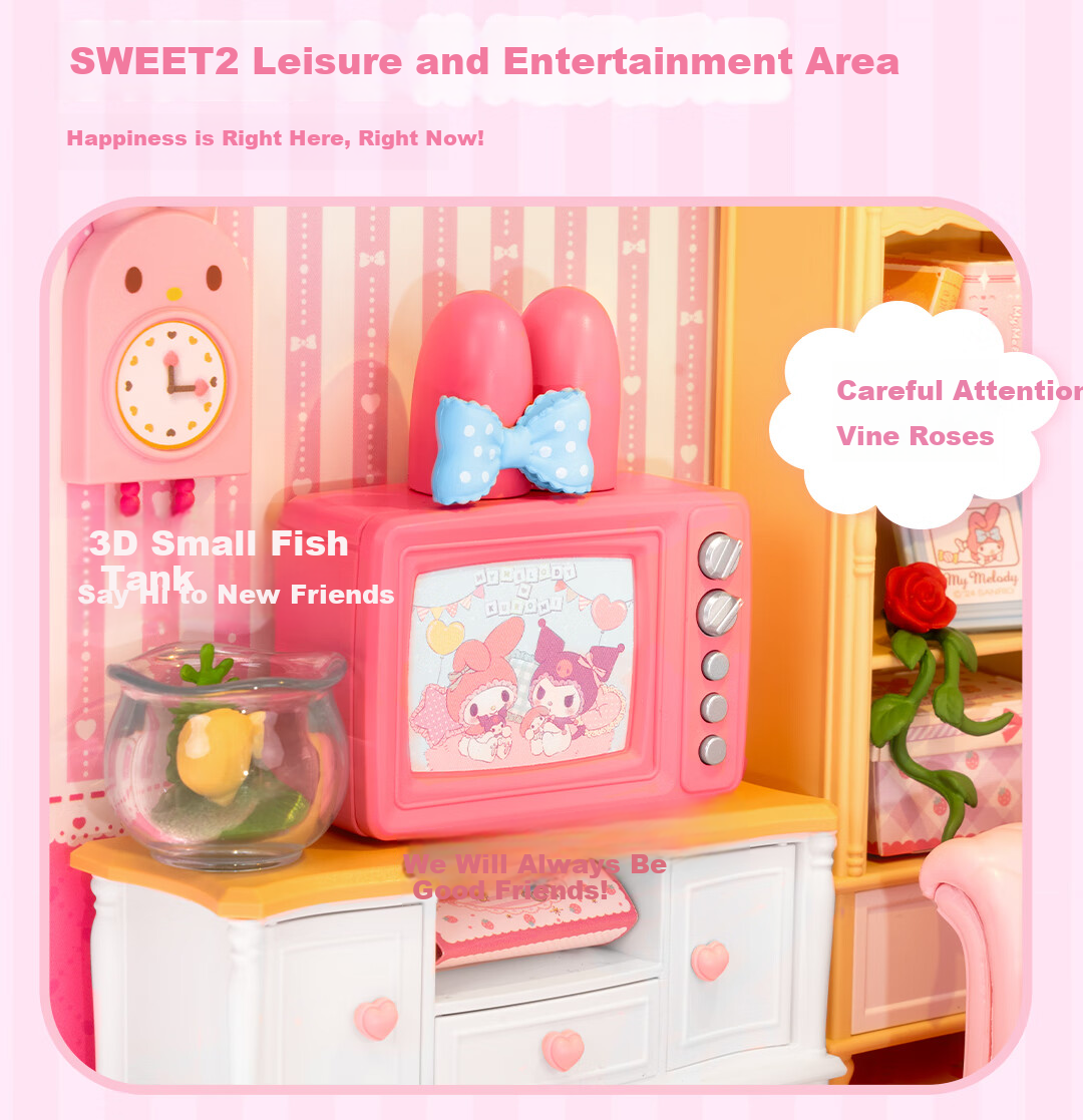 Конструктор Rolife Super World Wardrobe Building Blocks, детский игровой набор для сборки кукольного домика, подарок на день рождения, Новый год, День святого Валентина