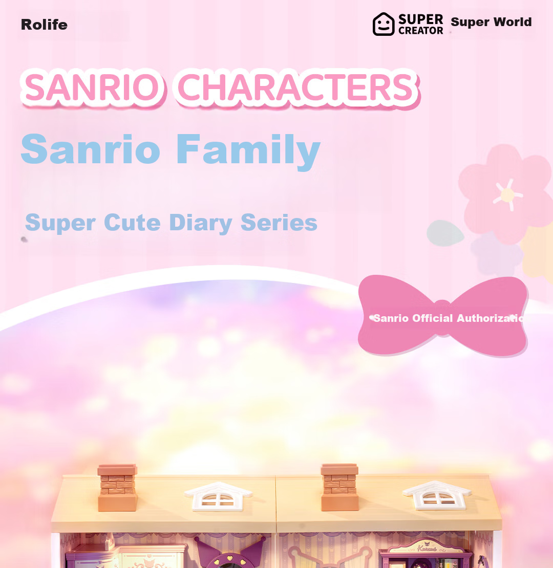 Конструктор Rolife Super World Wardrobe Building Blocks, детский игровой набор для сборки кукольного домика, подарок на день рождения, Новый год, День святого Валентина