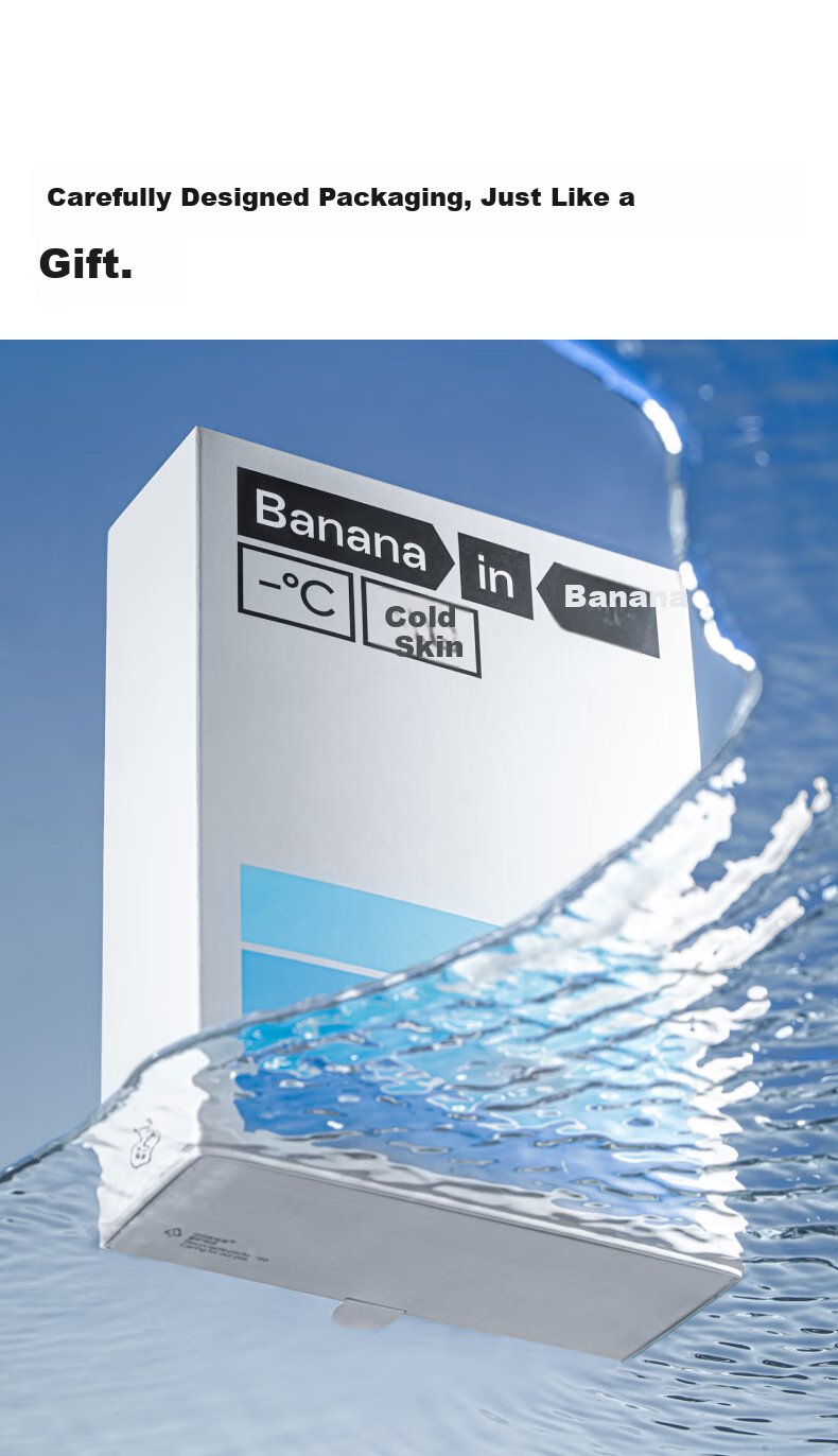 Мужские боксеры Bananain Cool Air Ice Silk, антибактериальные, дышащие, бесшовные, тонкие, 3 пары