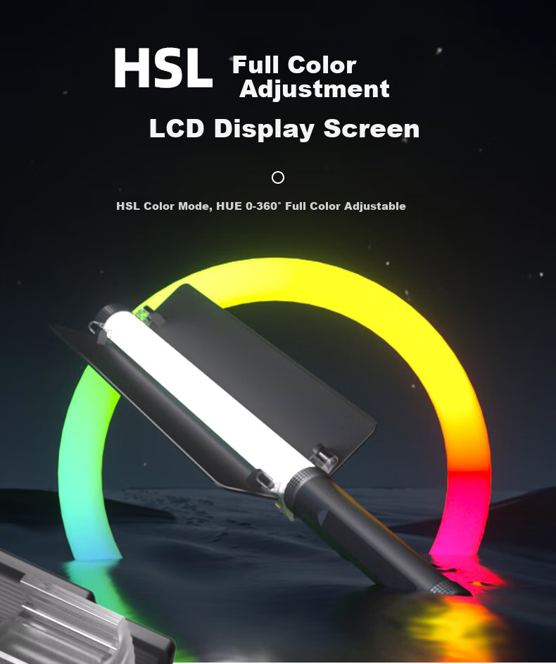 Светодиодная палка LATZZ RGB, портативная, полноцветная, с регулируемой цветовой температурой, для фотографии, прямой трансляции, улучшения красоты, мягкого освещения, наружных ночных сцен, портретной фотографии, атмосферы, видео и освещения камеры