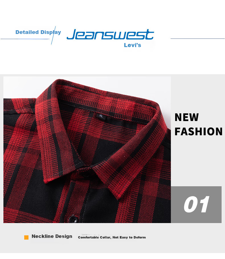 Мужская рубашка Jeanswest, клетчатая, с коротким рукавом, лето 2025, отложной воротник, повседневная, универсальная, немнущаяся, тонкая, темно-зеленая, XL