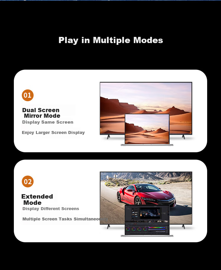 Адаптер Z-TEK Type-C на MiniDP, 1.8 м, 8K@60Hz/4K@240Hz, для подключения ноутбуков к внешним мониторам