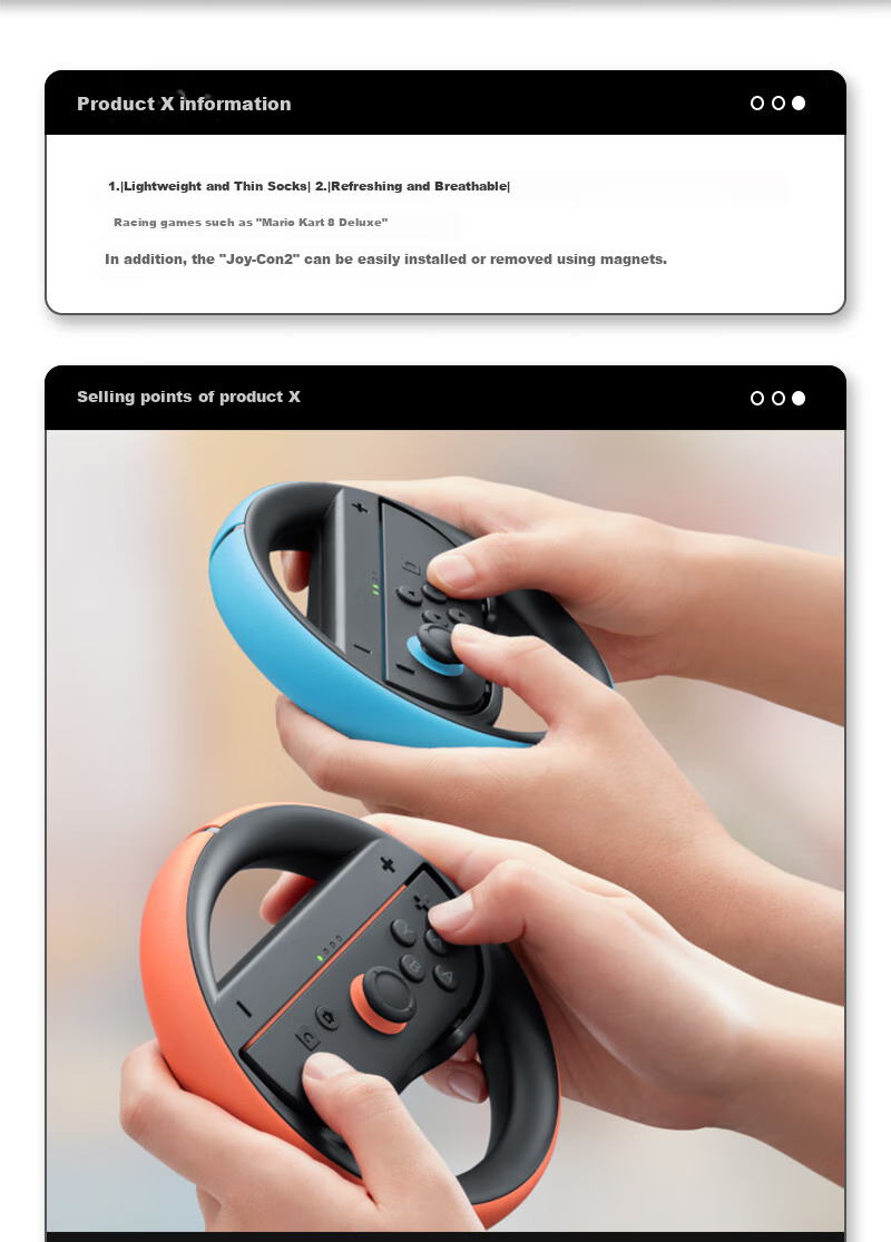 Контроллер Nintendo Switch Joy-Con (красный/синий) - Гонконгская версия