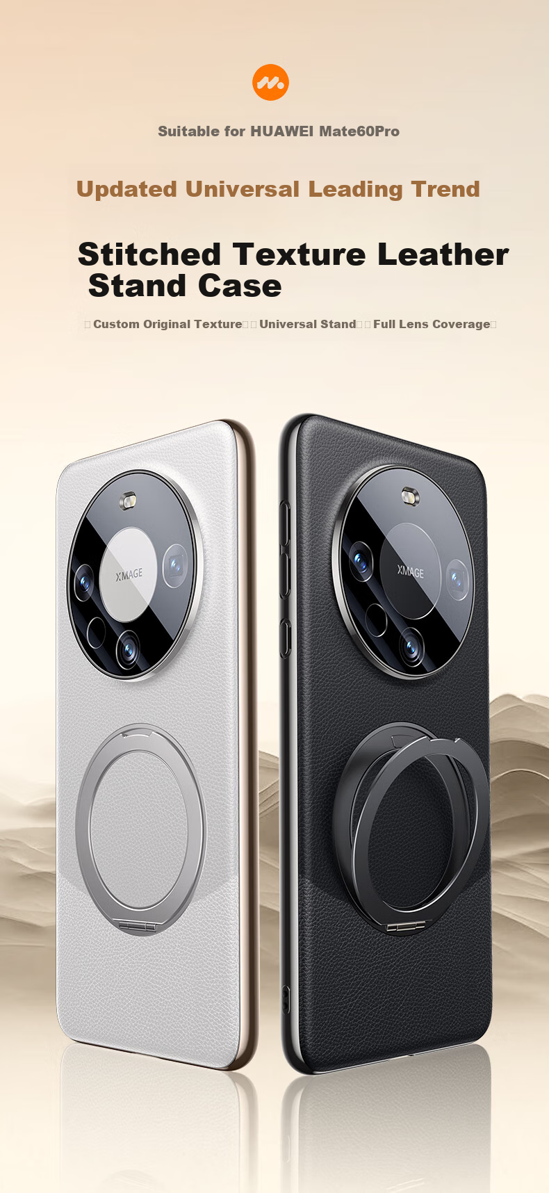 Чехол для Huawei Mate 60 Pro/Pro+, Mofei, силиконовый каркас, кожа, бизнес-стиль, противоударный, с магнитом, серебристо-белый