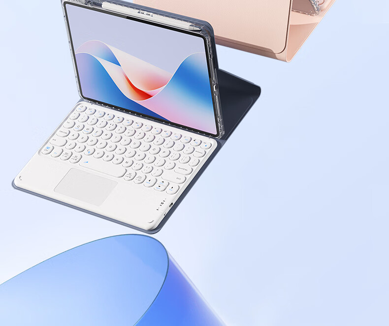 Защитный чехол B.O.W Hangshi HC039 для планшета Huawei Matepad/SE, умный магнитный съемный чехол с держателем для стилуса, универсальный, 11/10.95 дюйма, темно-зеленый