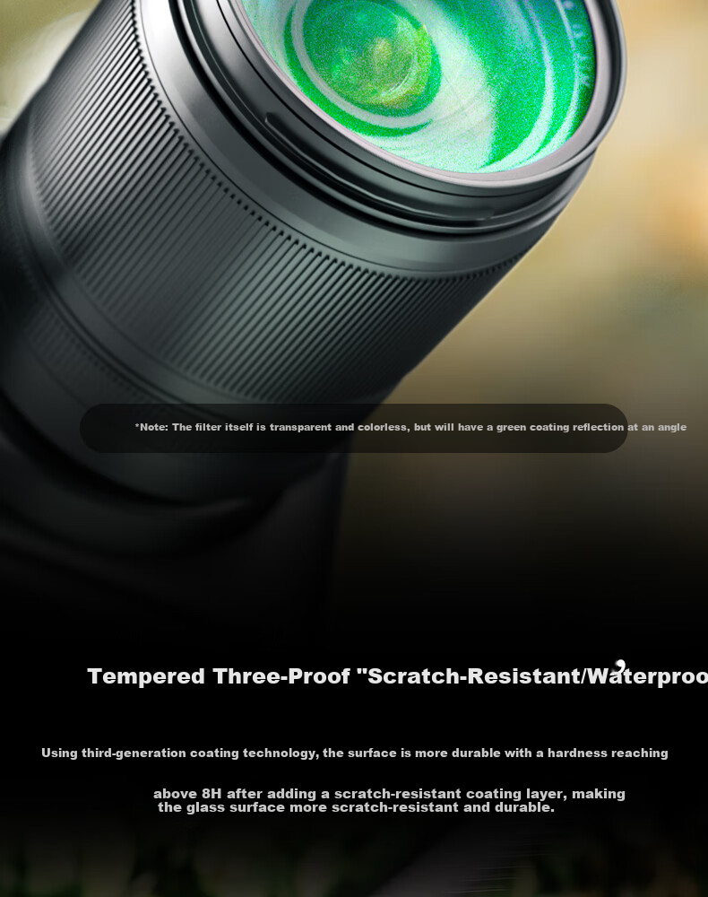 UV-фильтр Kase MCUV третьего поколения, 40.5 мм, MC Double-Sided Multi-Coated Filter Protector, высококачественный фильтр с низким отражением для объективов DSLR и беззеркальных камер, 40.5 мм