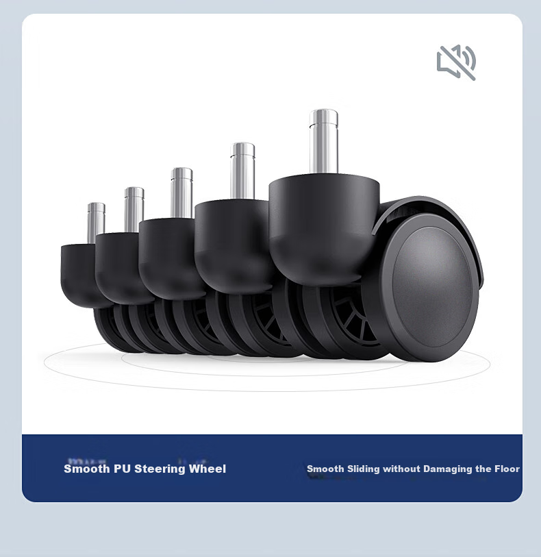 Офисное кресло Guquan C533, кожаное, эргономичное, с подставкой для ног, черное