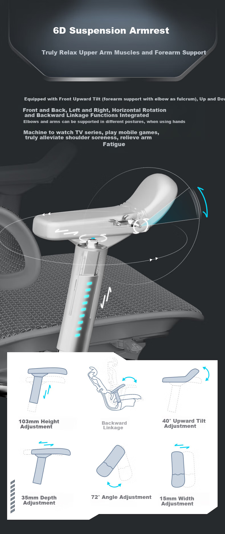 Эргономичное офисное кресло Ergonor E2, компьютерное кресло, серебристо-белое (облачная подушка)