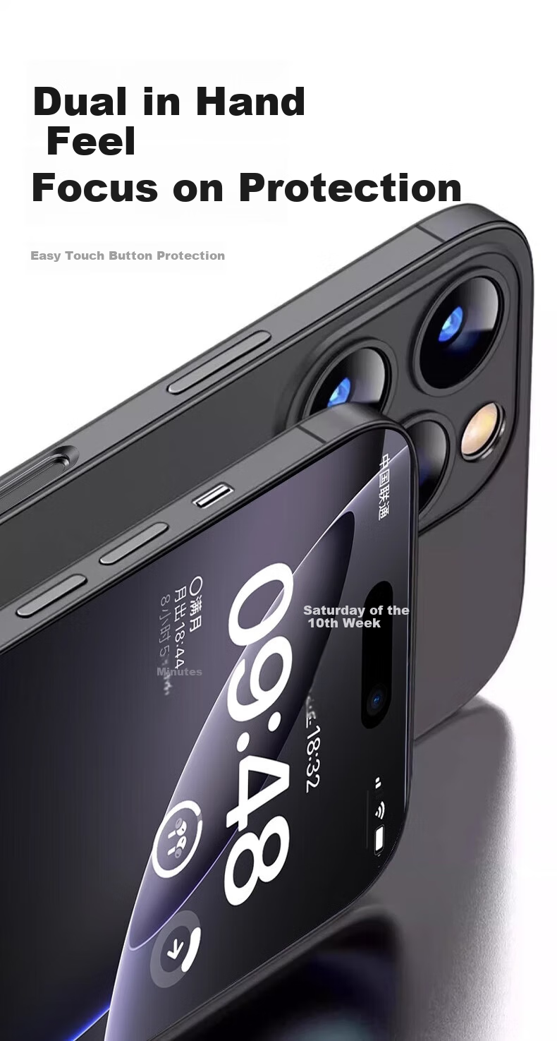 Чехол для Apple iPhone 12 Pro Max DIVI, ультратонкий, матовый, полупрозрачный, противоударный, с защитой от отпечатков пальцев, черный