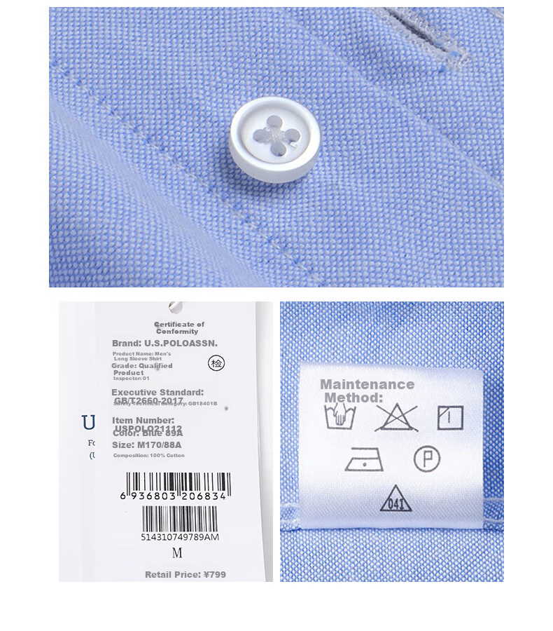 Мужская рубашка U.S. POLO ASSN., летняя деловая повседневная, универсальная хлопковая рубашка, верхняя одежда для мужчин, подарок на День отца, белая, размер L