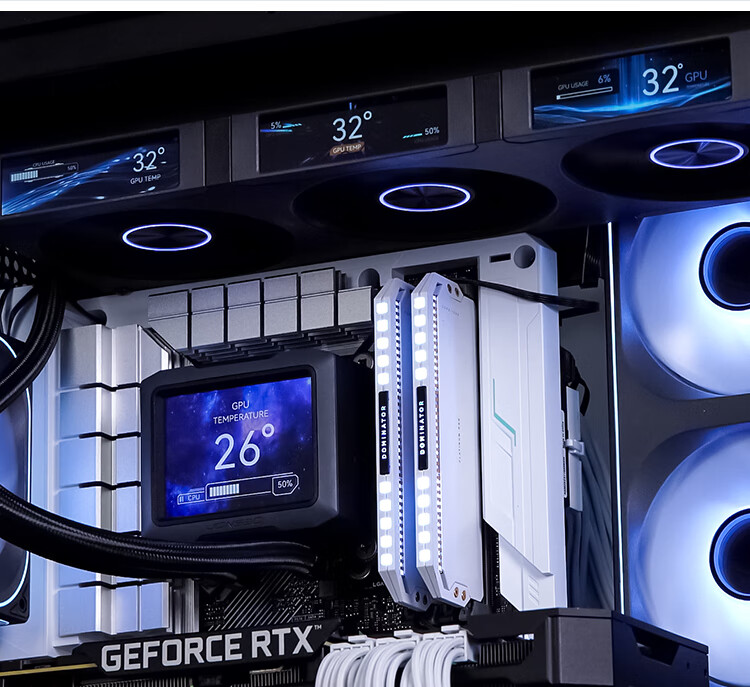 Комплект вентиляторов JONSBO ZC-360B ARGB, 3 шт., черный