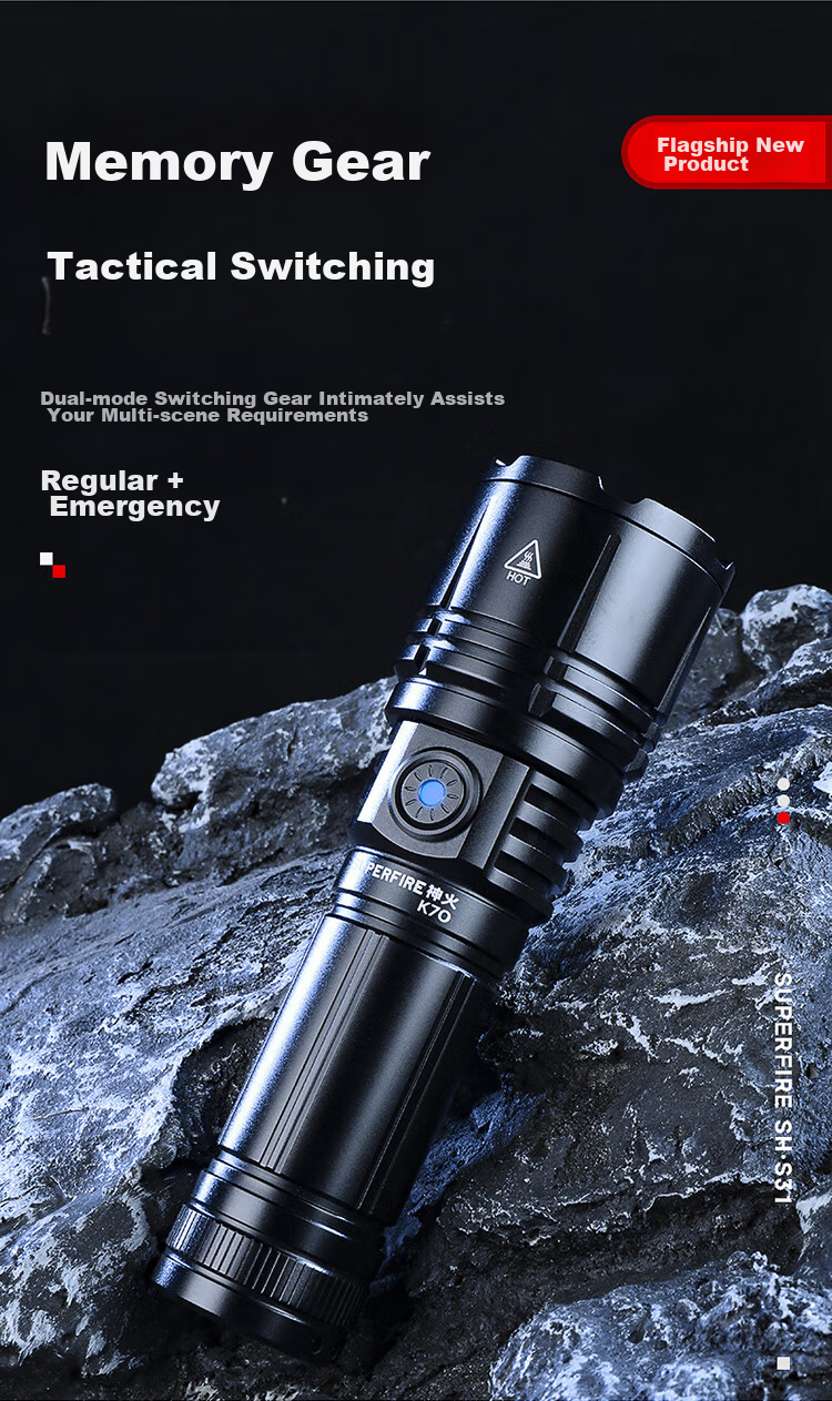 Фонарь SupFire K70