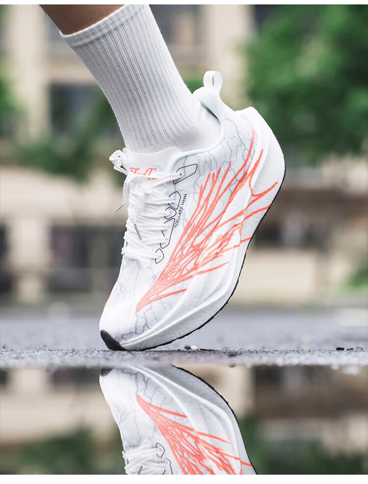 Кроссовки Tcellars Running Shoes, мужские кроссовки для бега, модель Qian Niao Fen, размер 37, цвет Тысяча птиц розовый