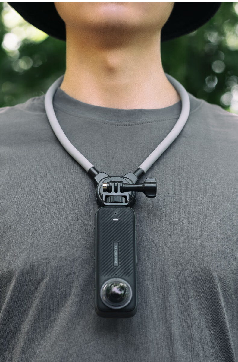 SUREWO Магнитный ремешок для быстрой установки на шею для Insta360 X5, совместимый с камерами DJI Osmo Action X4 и X3, ремешок на шею с видом от первого лица и аксессуар для съемки на грудь