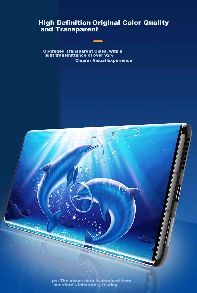 Защитное стекло Smorss для Vivo X100/X100 Pro, полное покрытие, изогнутое, HD, анти-удар, защита от отпечатков пальцев