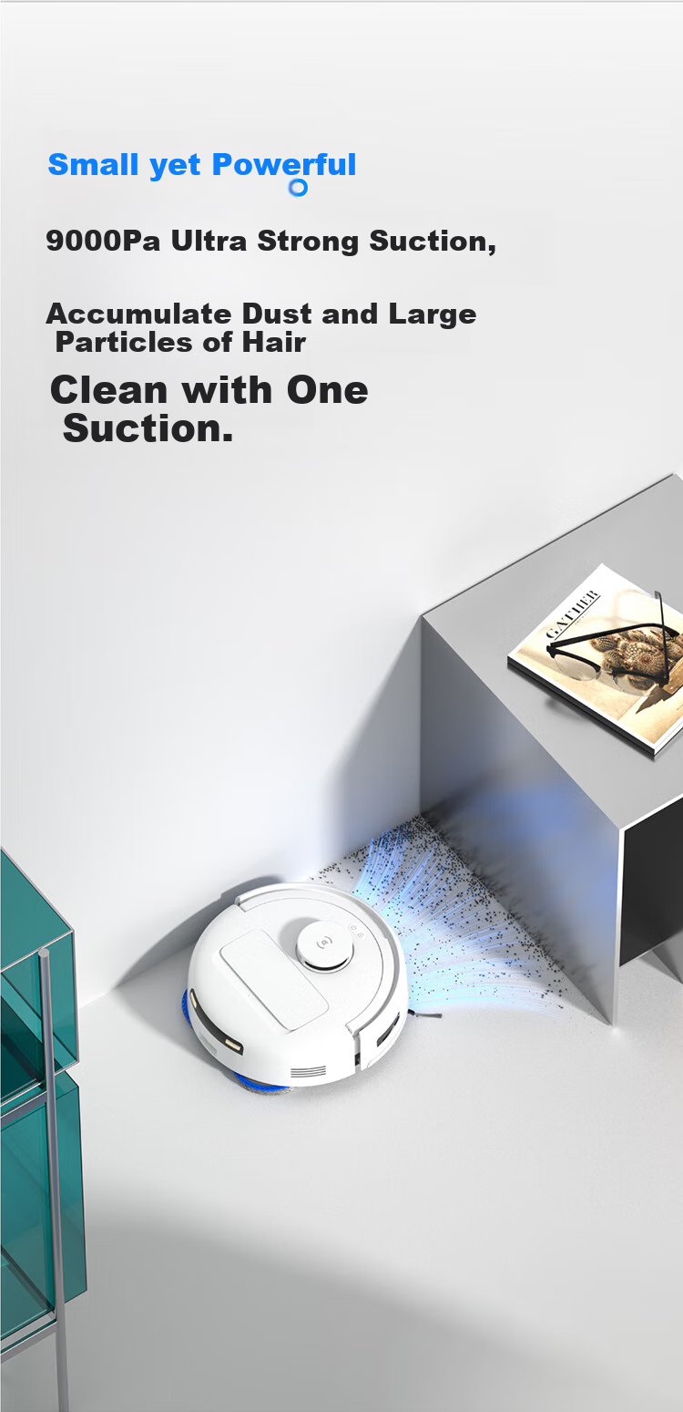 Робот-пылесос ECOVACS Deebot Mini Juejuezi, с функцией влажной уборки, фиолетовый