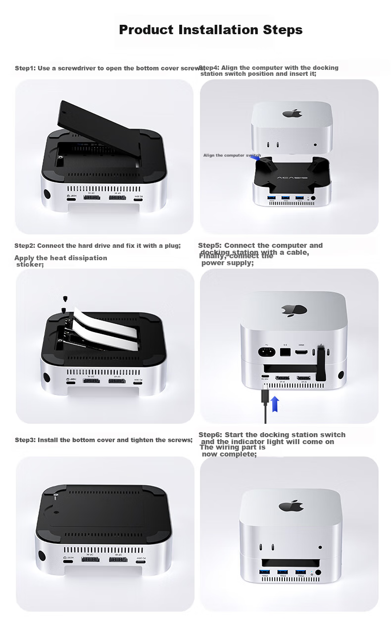 Док-станция для Mac Mini