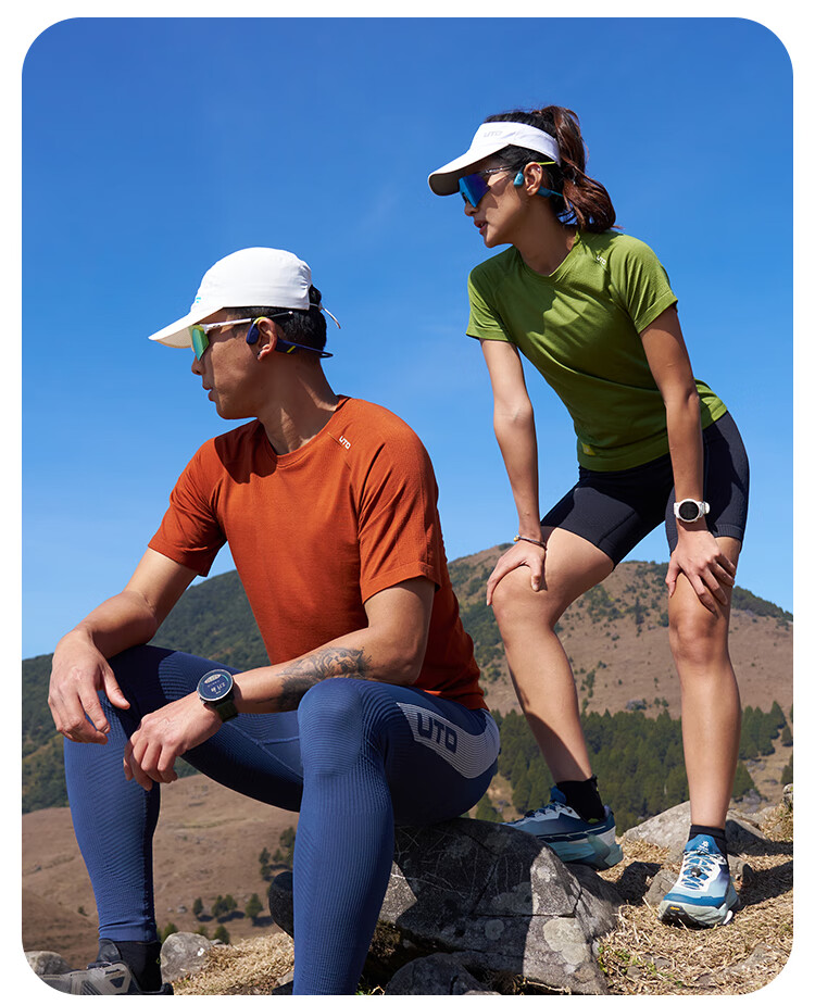 Спортивная футболка UTO Merino Wool с коротким рукавом, женская, для бега и хайкинга, цвет "Кленовый коричневый", размер M