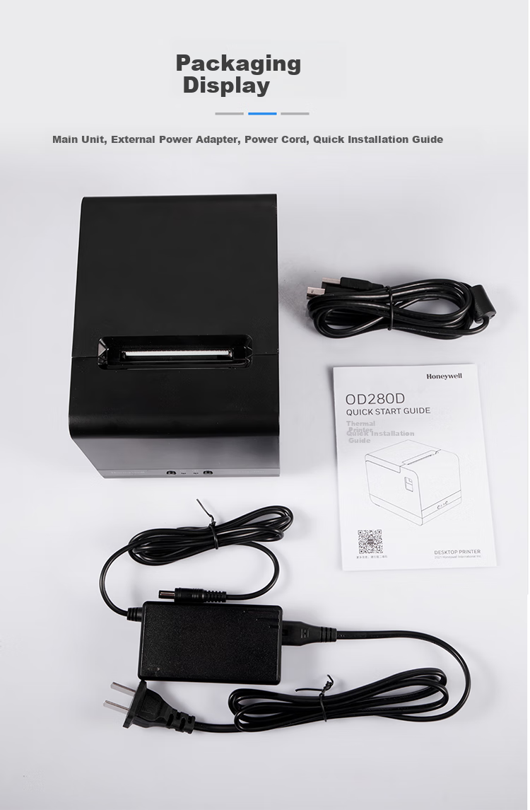 Термопринтер этикеток Honeywell OD286D, Bluetooth, 2 дюйма, черный
