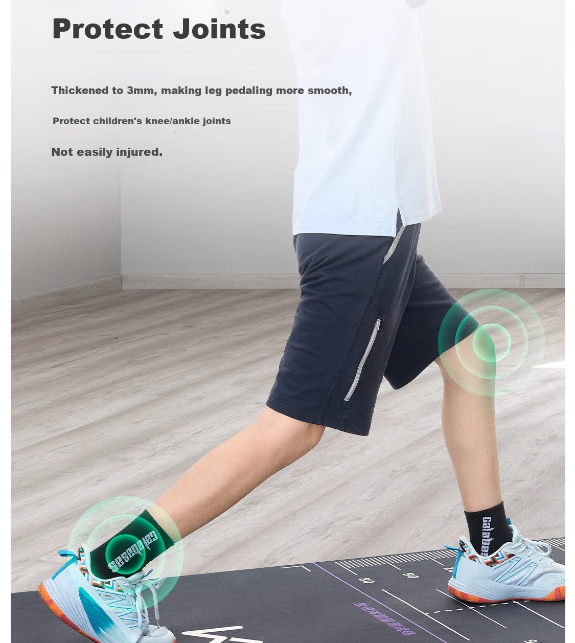Коврик для прыжков Keep Standing Long Jump Test Specialized Mat, нескользящий, для домашних тренировок, для вступительных экзаменов в среднюю школу, расширенная версия 300*90 см